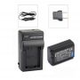 Kit Bateria + Carregador NP-FW50 para câmera digital e filmadora Sony NEX-3, NEX-3A, NEX-3D, NEX-5, NEX-5K