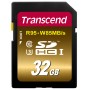 Cartão de Memória SDHC 32GB TS32GSDU3x Transcend Classe 10 Ultimate UHS-1 U3 R95MB/s W85MB/s