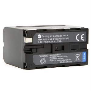 4 baterias + Carregador Quadruplo Np-f950/960/970 Para Sony