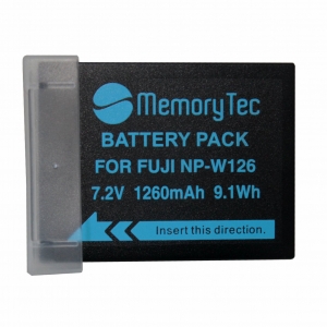 4 baterias NP-W126 para Fuji FujiFilm FinePix
