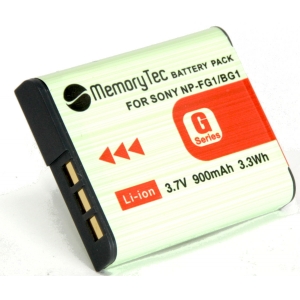 Bateria NP-BG1/FG1 960mAh para câmera digital e filmadora Sony Cyber-shot DSC-H10, DSC-W100, DSC-T20