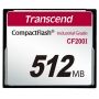 Cartao de memoria CompactFlash Transcend 512MB TS512MCF200I 200x Industrial Grade