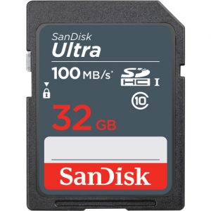Cartão de Memória SDHC 32GB Sandisk Ultra 100mb/s