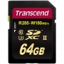 Cartão de Memória SDXC 64GB Transcend Classe 10 Ultimate UHS-1 R285MB/s W180MB/s