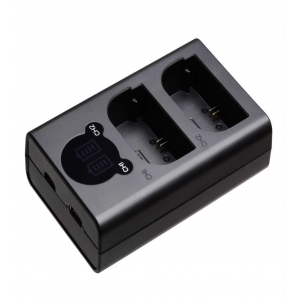 Kit 1 Bateria EN-EL14 + Carregador Duplo para Nikon P7100 D3100 D5600