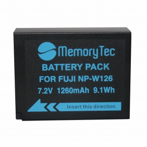 Kit 2 Baterias NP-W126 para Fujifilm
