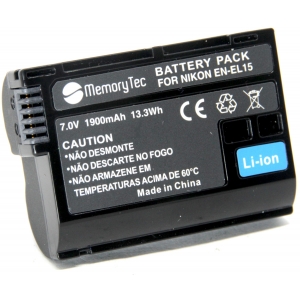 Kit 3 Bateria En-el15 + Carregador Duplo para Nikon