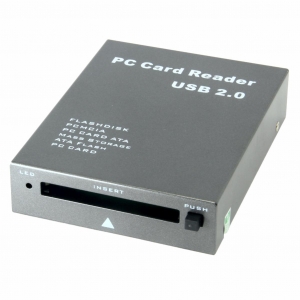 Leitor Flashdisk USB Para PCMCIA, PC CARD ATA