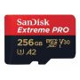 Micro SDXC 256GB Sandisk Extreme PRO 170MB/S  4K UHD com Adaptador