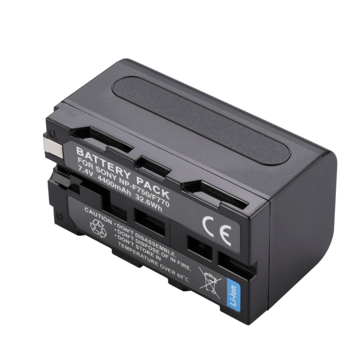 Bateria NP-F750/770 para câmera digital e filmadora Sony HD1000, PD170, V1, Z1, Z5, Z7, FX7, MC2000