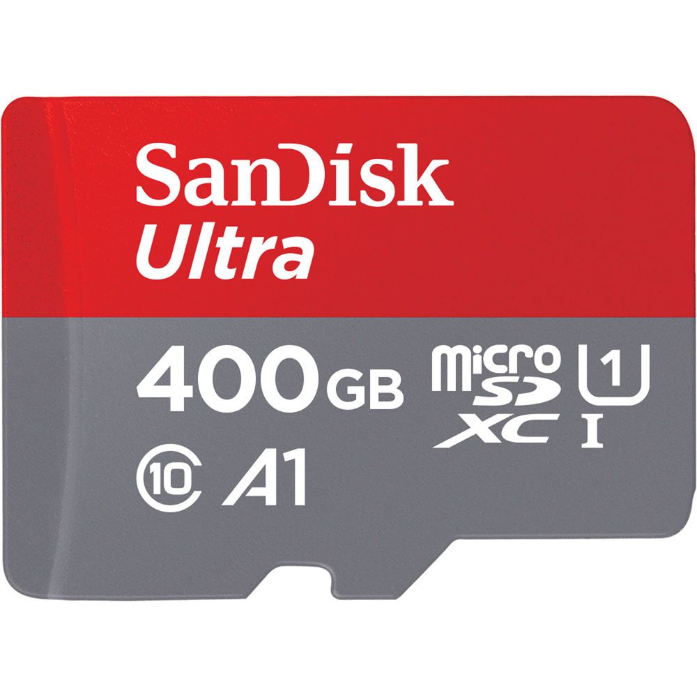 Cartão de Memória MicroSDXC 400GB Sandisk Ultra Classe 10 100MB/s