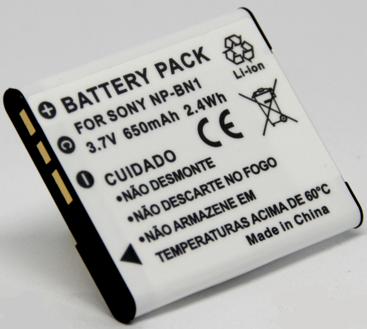 Kit 4 Baterias + Carregador Duplo NP-BN1 Para Sony Cyber-Shot DSC-J20 DSC-QX10 DSC-QX30
