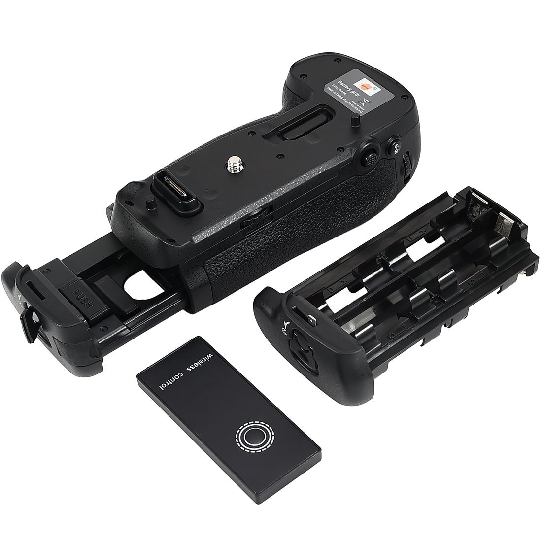 Kit Battery Grip MB-D18 para Nikon D850 + 2 baterias EN-EL15 + carregador