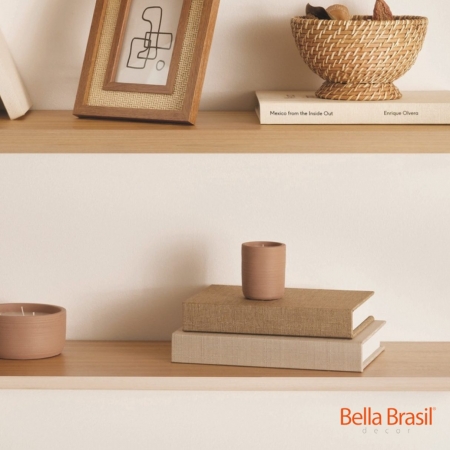 Livro Caixa Peônia 30cmx24cm - Bella Brasil Decor