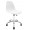 Cadeira Eames Office Pscc Polipropileno Com Base Giratória