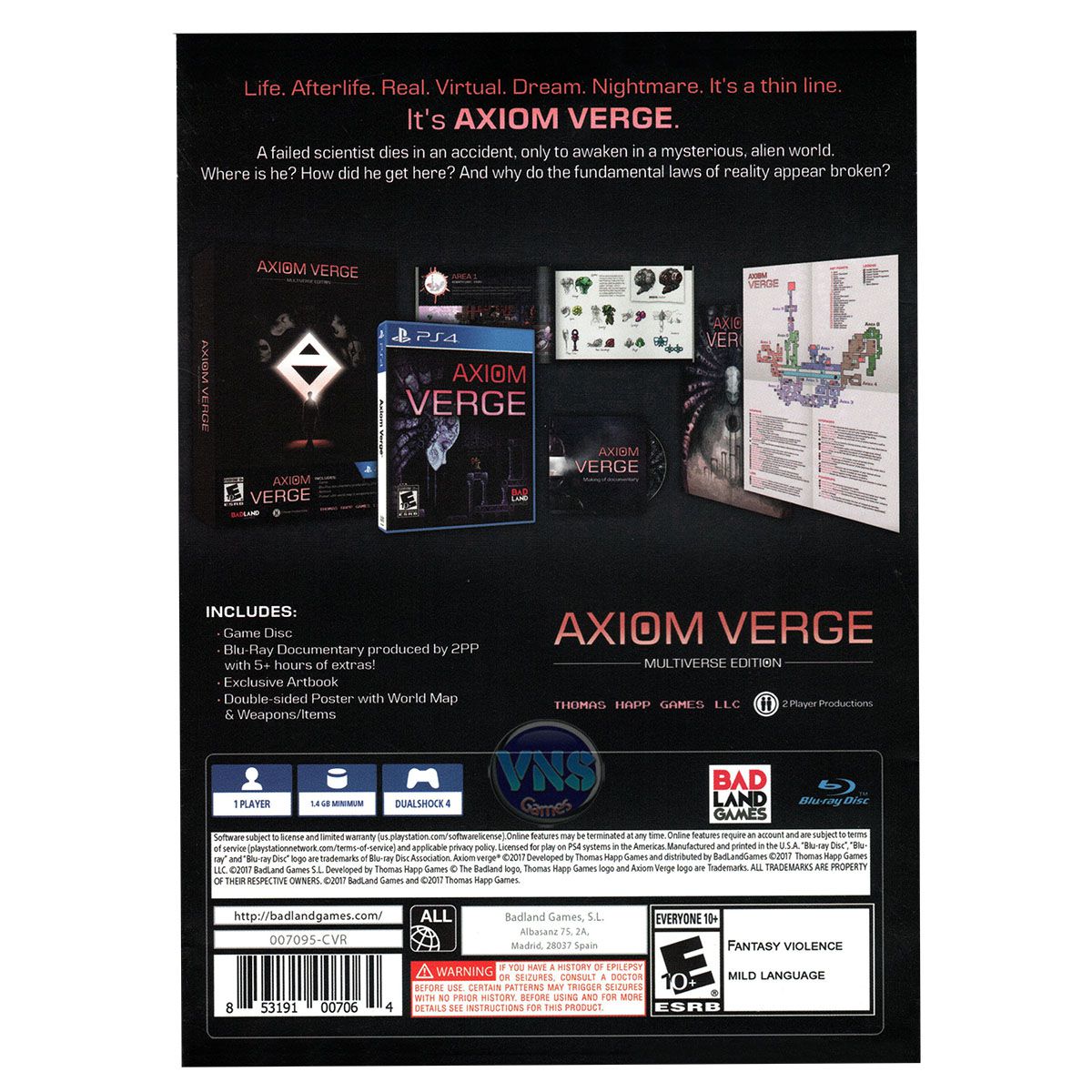 Axiom Verge - Multiverse Edition - PS4
