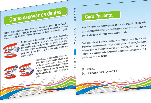 Folder GUIA ORTODÔNTICO - Ref. 2202  - Odonto Impress