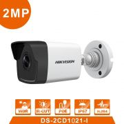 IP Câmera Bullet infra turbo Full HD 2 Megapixels 20mts 2.8mm IP67 PoE Onvif Hikvision 1080p  - JS Soluções em Segurança