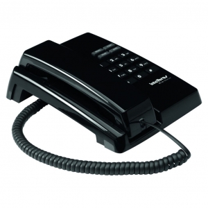 Telefone com fio TC 50 Premium Intelbras preto