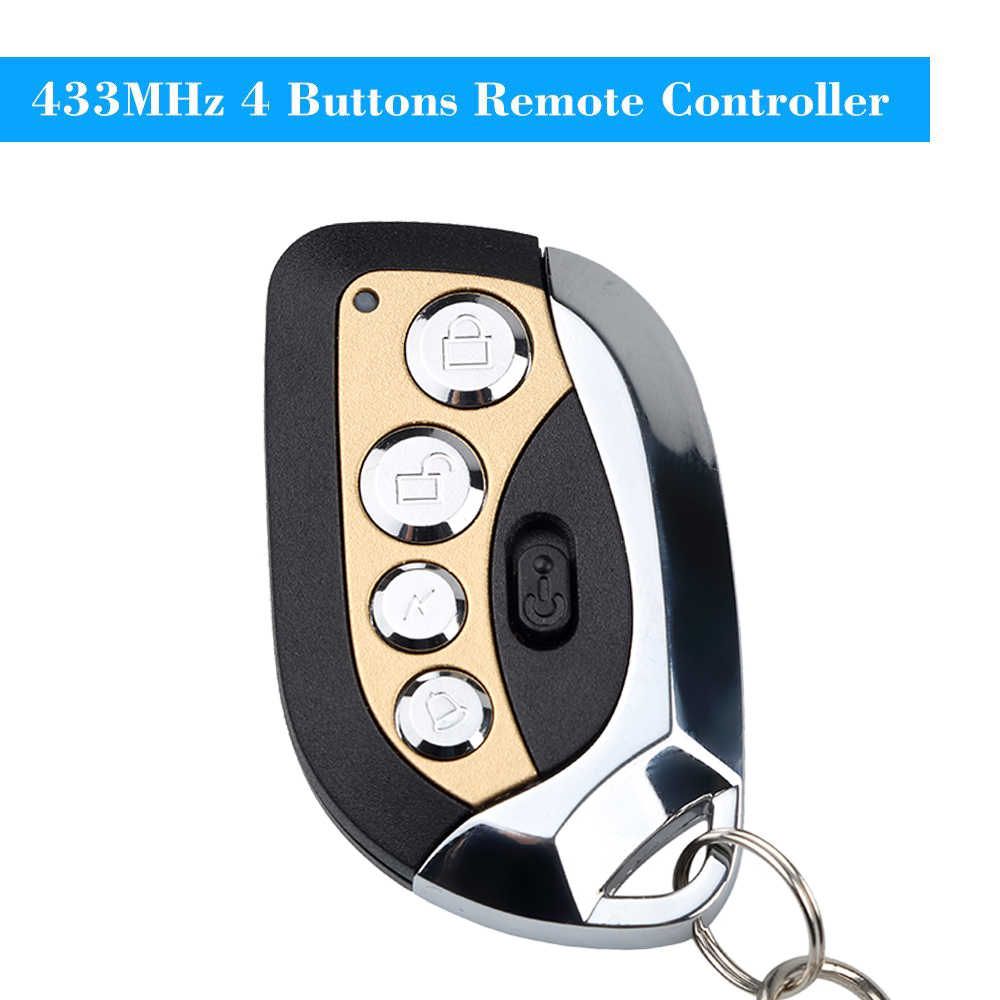 Controle remoto universal 4 botões 433,92mhz - JS Soluções em Segurança