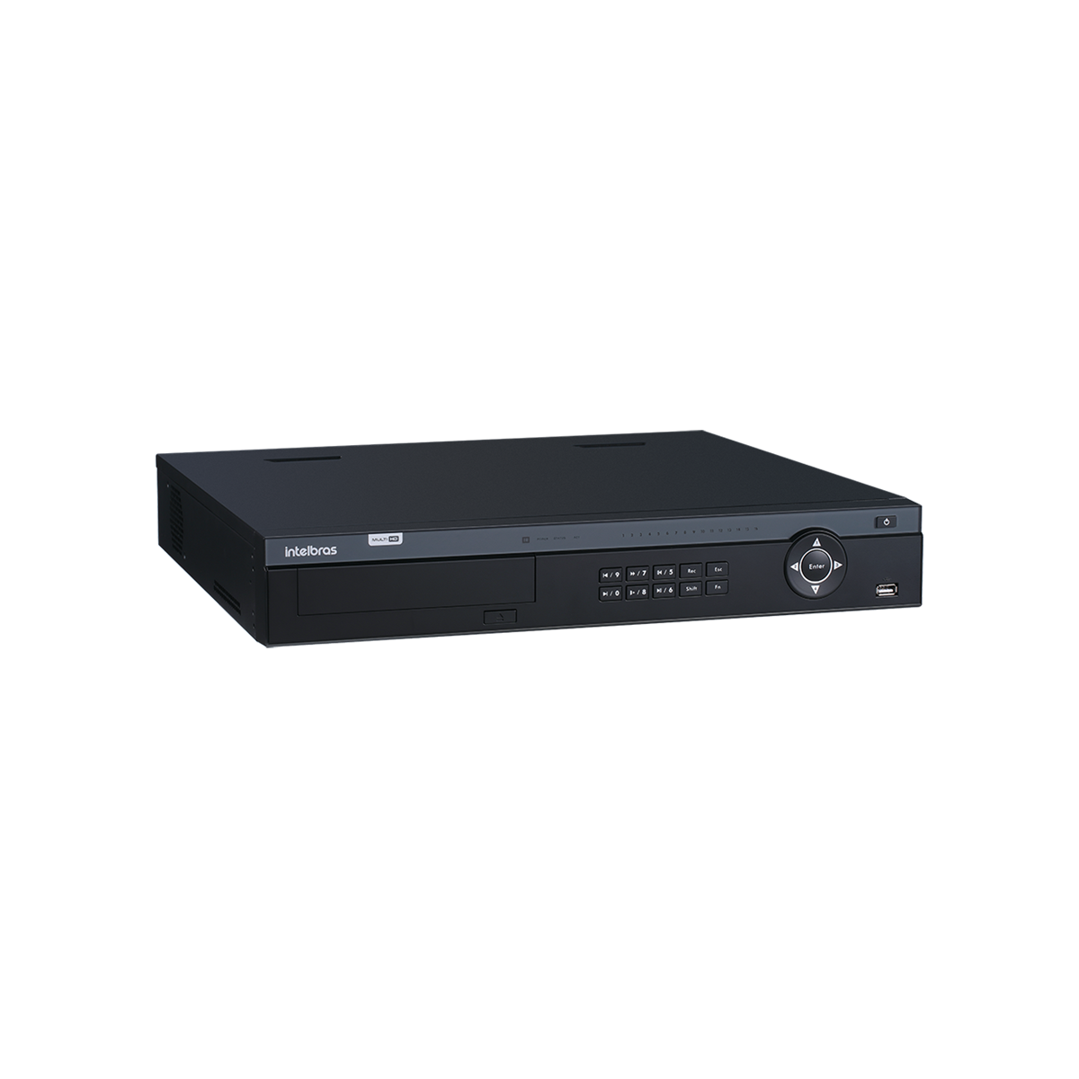 Gravador digital de vídeo 32 canais Multi HD 5 em 1 Full HD intelbras MHDX 7132 4k - JS Soluções em Segurança