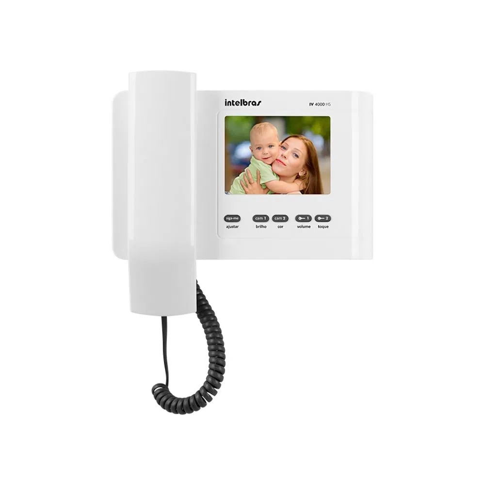 Módulo Interno monitor para Videoporteiro Intelbras IV 4000 HS IN 4520021