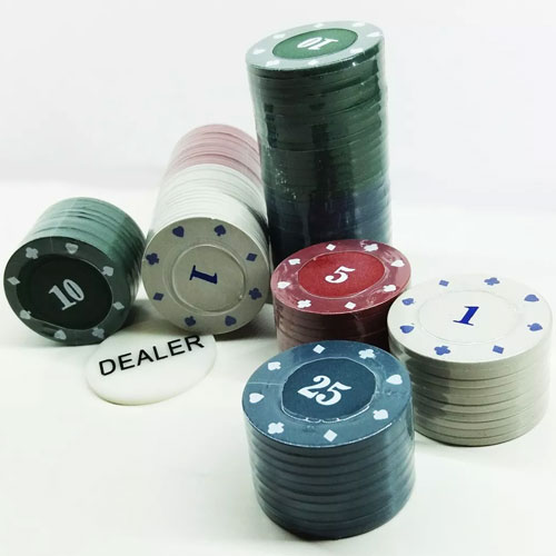 Kit Poker Profissional Super Luxo em lata com 100 fichas  - RPC-COMMERCE