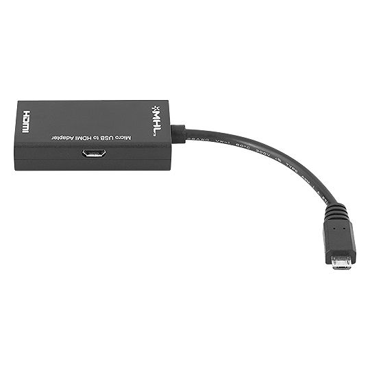 Adaptador Micro USB p/ HDMI Preto FU14-4306 MHL