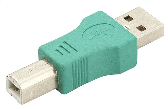 Adaptador USB A Macho/USB B Macho
