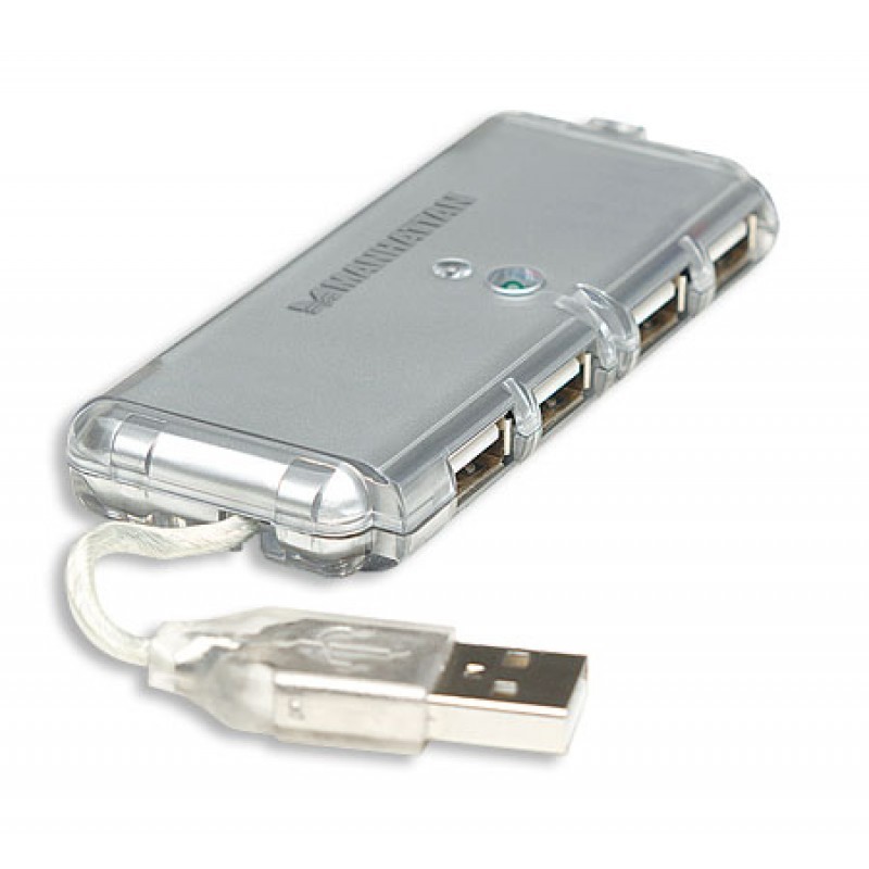Hub Slim com 4 Portas USB