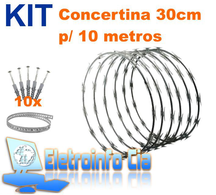 Kit Concertina 30cm p/ 10 Metros