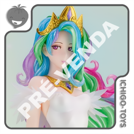 PRÉ-VENDA 31/10/2022 (VALOR TOTAL R$ 1.438,00 - 20% PARA RESERVA*) Bishoujo Figure 1/7 - Princess Celestia - My Little Pony