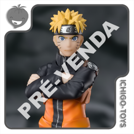 PRÉ-VENDA 31/10/2022 (VALOR TOTAL R$ 422,00 - 10% PARA RESERVA*) S.H. Figuarts - Uzumaki Naruto (The Jinchuuriki Entrusted with Hope) - Naruto Shippuden