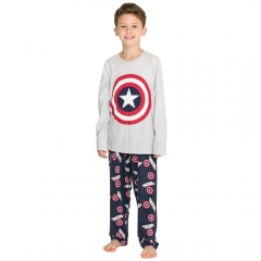 Pijama Infantil Longo Capitão América - Marvel 27.05.0105