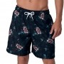 Shorts Beachwear Estampado Mash Floral Sombreado - 613.43