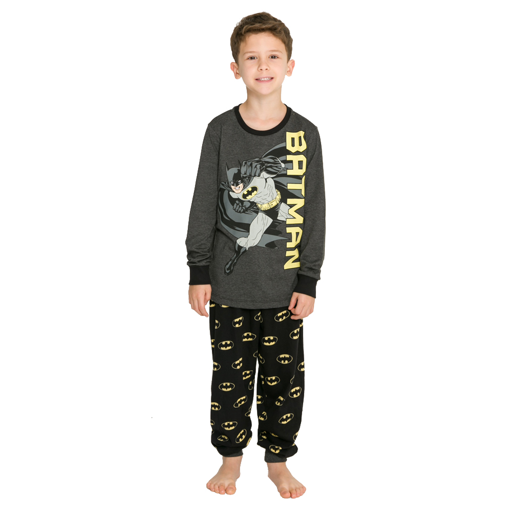 Pijama Infantil Masculino Longo Batman Dc Comics 27.39.0001