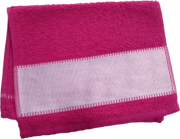 Toalha de mão (lavabinho) para Sublimação - Rosa Pink