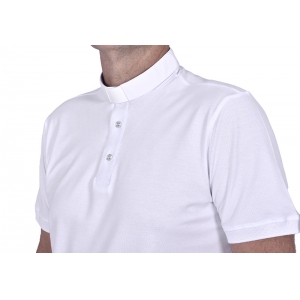 Clerical Polo Shirt White PL001