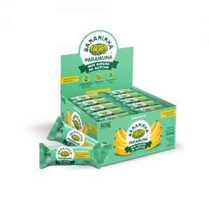 Caixa Bananinha Paraibuna Natural Sem Adição de Açúcar Vegana