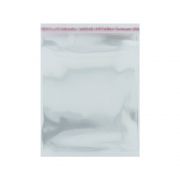 Saco Plástico com Aba Adesiva - Transparente - 4cm x 6cm - 1000pçs