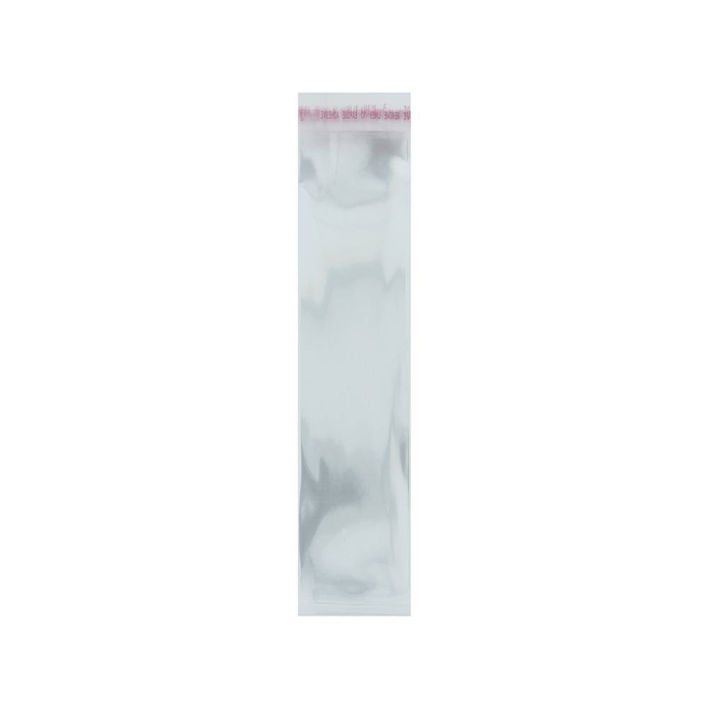 Saco Plástico com Aba Adesiva - Transparente - 4.5cm x 40cm - 1000pçs  - Nathalia Bijoux®