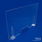 FX24- Divisória de Acrílico para Mesa e Balcão 100x66 cm