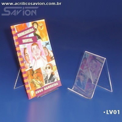 LV01 - Display de mesa para Livros 8x12