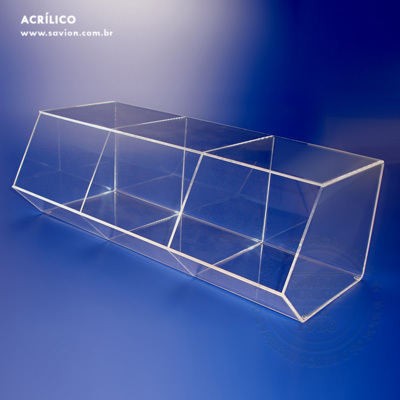 CX07- Caixa Baleiro em Acrilico Kids 47x20x15 cm