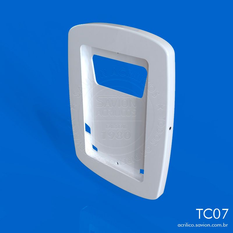 TC07 - Suporte de Ipad 9,7" em acrilico para parede