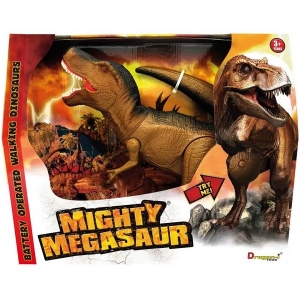 Dinossauro MIGHTY Megasaur Super TREX Movimentos LUZ e SONS FUN 8146-0