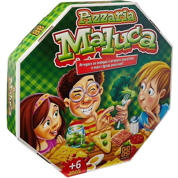 Jogo Pizzaria Maluca GROW 1283