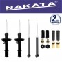 Jogo 04 Amortecedores Nakata Cobalt 2012 Até 2015 Kit da Suspensão
