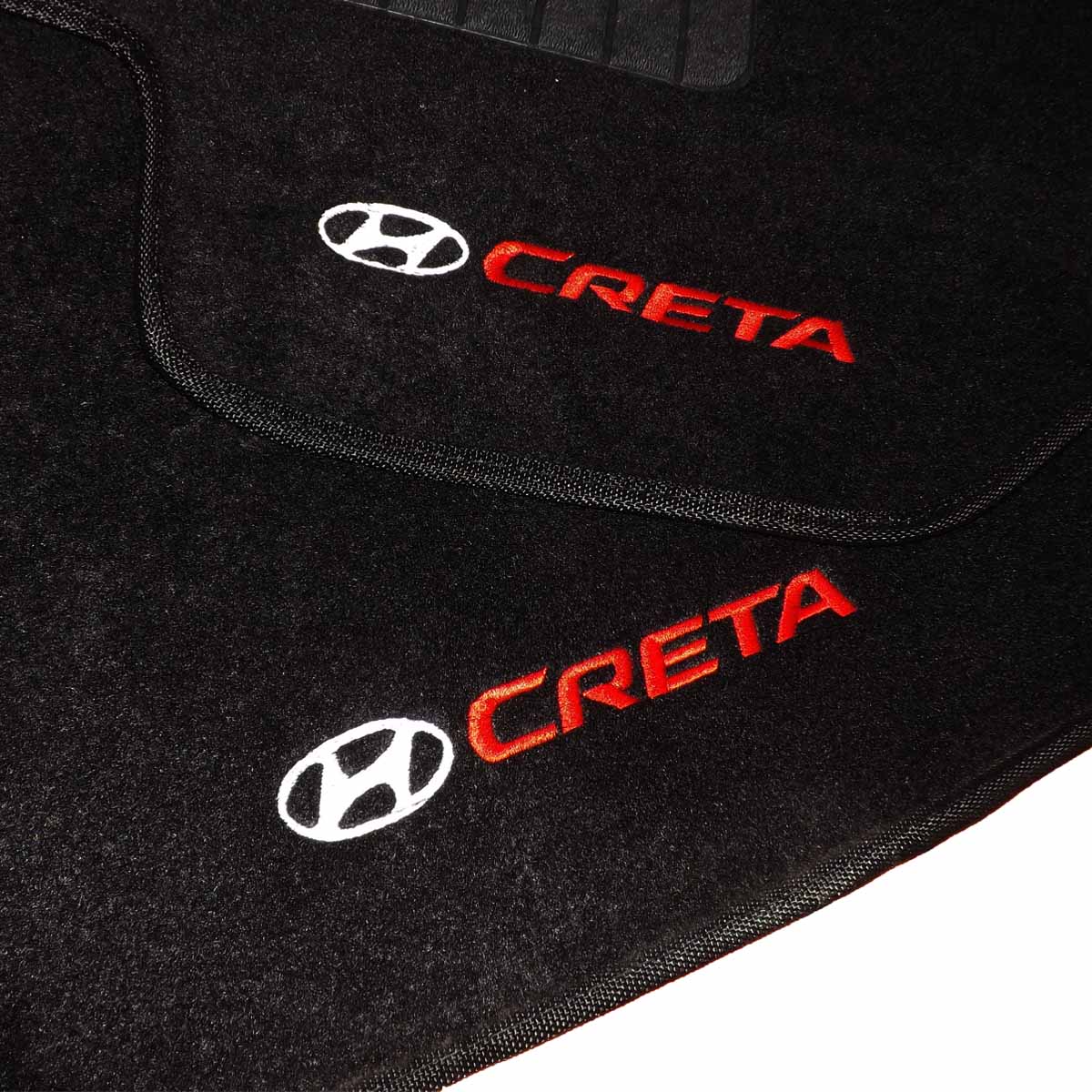 Tapete Carpete Personalizado Logo Bordada Creta 2017 Até 2020