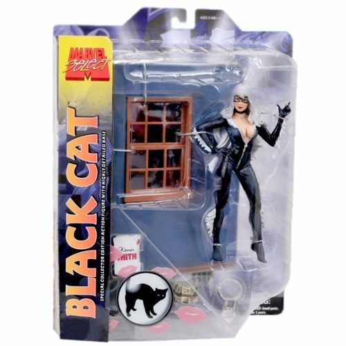 Black Cat ( Gata Negra ) - Marvel Select - Diamond Select Toys